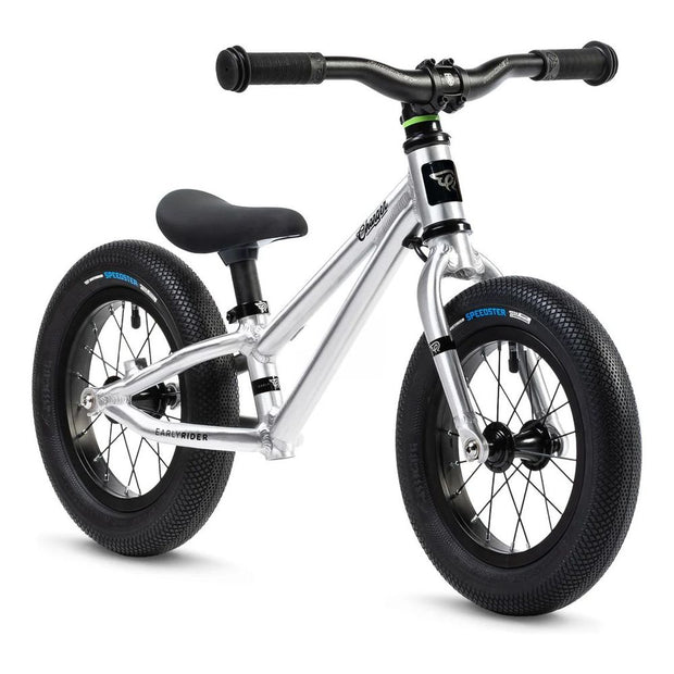 Early Rider Balance Bike Charger 12 Brushed Aluminium Kids Bike