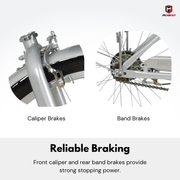 Mogoo Brooklyn 6 Speed 26" Cruiser Bike