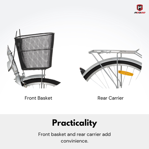 Mogoo Brooklyn 6 Speed 26" Cruiser Bike