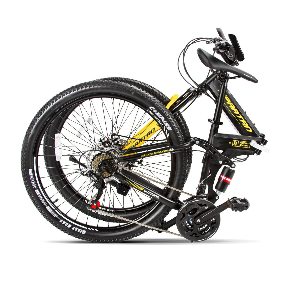Spartan 26 alpha dual suspension folding bike Buy Online London Bikes