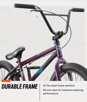 MONGOOSE LEGION L40 FREESTYLE BMX BIKE BLACK 20"