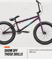 MONGOOSE LEGION L40 FREESTYLE BMX BIKE BLACK 20"