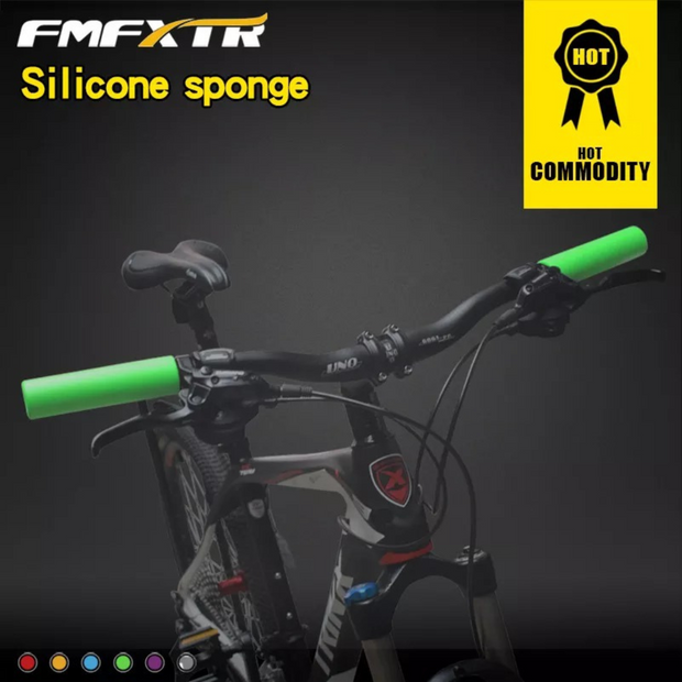 FMFXTR MOUNTAIN BIKE SILICONE SUPER LIGHT SPONGE ANTISKID HANDLEBAR BICYCLE GRIP